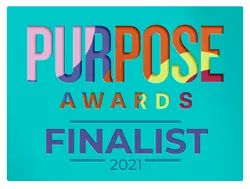 Purpose Awards Finalist 2021 logo