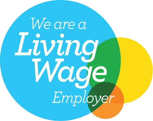 We are a living wage employer logo